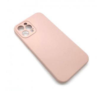 Чехол iPhone 12 Pro Max Silicone Case (Full Camera/No Logo) №04 Розовый Песок#1619064