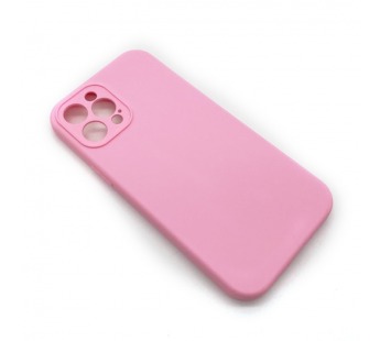 Чехол iPhone 12 Pro Max Silicone Case (Full Camera/No Logo) №07 Розовый#1619068