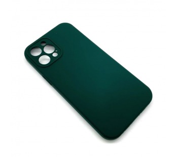 Чехол iPhone 12 Pro Max Silicone Case (Full Camera/No Logo) №08 Зеленый Сосновый Лес#1619067