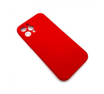 Чехол iPhone 12 Pro Max Silicone Case (Full Camera/No Logo) №12 Красный#1619043