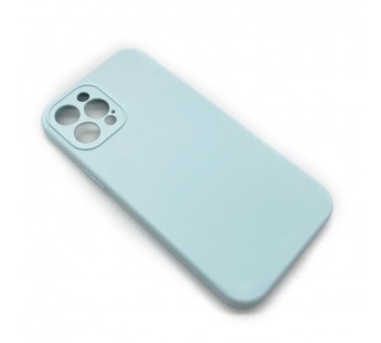 Чехол iPhone 12 Pro Max Silicone Case (Full Camera/No Logo) №26 Бриллиантово-Голубой#1619057