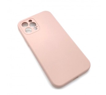 Чехол iPhone 12 Pro Silicone Case (Full Camera/No Logo) №04 Розовый Песок#1619559