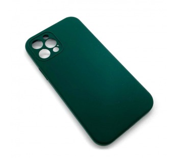 Чехол iPhone 12 Pro Silicone Case (Full Camera/No Logo) №08 Зеленый Сосновый Лес#1619563