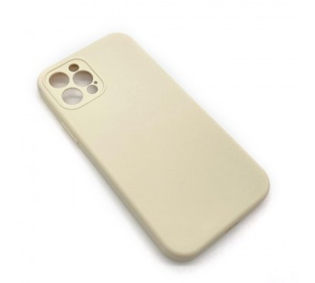 Чехол iPhone 12 Pro Silicone Case (Full Camera/No Logo) №20 Античный Белый#1619646