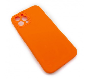 Чехол iPhone 12 Pro Silicone Case (Full Camera/No Logo) №22 Абрикос Оранжевый#1619629