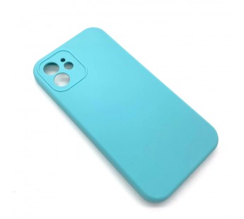 Чехол iPhone 12 Silicone Case (Full Camera/No Logo) №03 Ледяное Синее Море#1619875