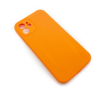 Чехол iPhone 12 Silicone Case (Full Camera/No Logo) №10 Папайя#1619857