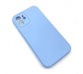 Чехол iPhone 12 Silicone Case (Full Camera/No Logo) №11 Сиренево-Фиолетовый#1619856