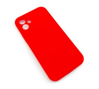 Чехол iPhone 12 Silicone Case (Full Camera/No Logo) №12 Красный#1619855