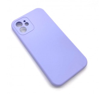 Чехол iPhone 12 Silicone Case (Full Camera/No Logo) №15 Элегантный Фиолетовый#1619674