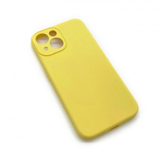 Чехол iPhone 13 Silicone Case (Full Camera/No Logo) №14 Желтый#1619541