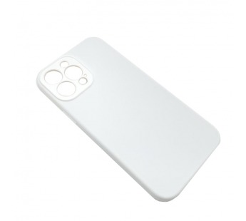 Чехол iPhone 13 Pro Silicone Case (Full Camera/No Logo) №02 Белый#1619026