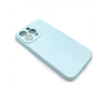 Чехол iPhone 13 Pro Silicone Case (Full Camera/No Logo) №26 Бриллиантово-Голубой#1714011