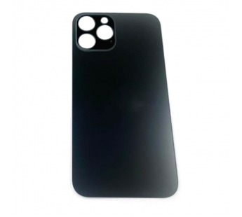 Задняя крышка iPhone 12 Pro Max (c увел. вырезом) Черный#1617656
