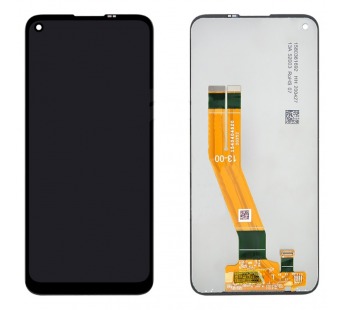 Дисплей для Samsung A115F Galaxy A11 в рамке + тачскрин (черный) 100%#1700652