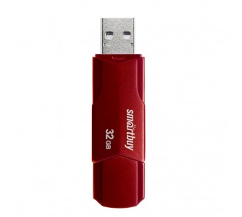 Флеш-накопитель USB 32GB Smart Buy Clue бордовый#2112777