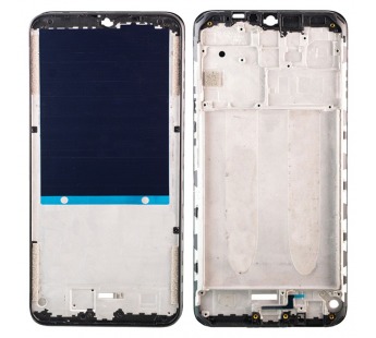 Рамка дисплея для Xiaomi Redmi 9 Черная (возможен дефект ЛКП)#2089690