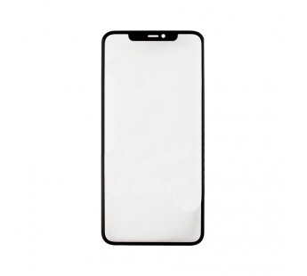 Стекло для переклейки iPhone 11 Pro Max в сборе с OCA пленкой Черный - OR (Mitsubishi)#2086833
