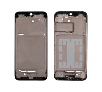Рамка дисплея для Samsung A015F (A01) Черная (возможен дефект ЛКП)#2087718