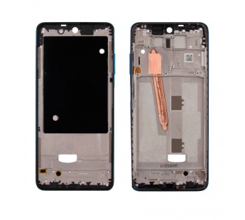 Рамка дисплея для Xiaomi Poco X3 NFC/X3 Pro Синяя (возможен дефект ЛКП)#2095247