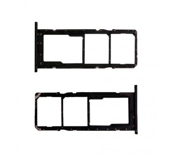 Контейнер SIM для Samsung A025F (A02s) Черный#2082051