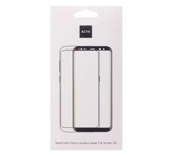 Защитное стекло Full Screen Activ Clean Line 3D для "Xiaomi Poco F3/Xiaomi Mi 11i" (black)(133385)#1619397