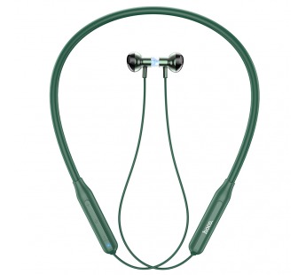 Наушники с микрофоном Bluetooth Hoco ES58 зеленые#1619509