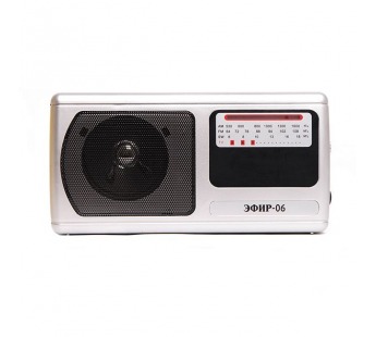 Радиоприёмник "Эфир" 06 (FM 64-108МГц R20*2шт., 220В)#2067578