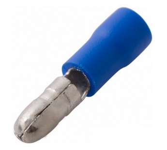 Разъем штекерный изолированный синий, штекер 4 мм 1.5-2.5 мм² (РШи-п 2.5-4/РШИп 2-5-4) "Rexant"#1632724