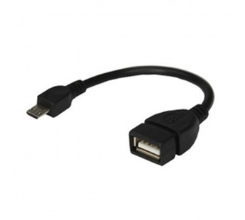 Шнур USB OTG (шт. micro USB - гн. USB А) 0.15м "Rexant"#1687964