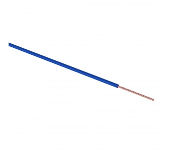Провод монтажный автомобильный (ПГВА) 1x0,5мм2 100м синий "Rexant"#1621827