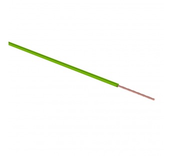 Провод монтажный автомобильный (ПГВА) 1x0,75мм2 100м зелёный "Rexant"#1621858