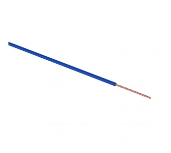 Провод монтажный автомобильный (ПГВА) 1x0,75мм2 100м синий "Rexant"#1621854