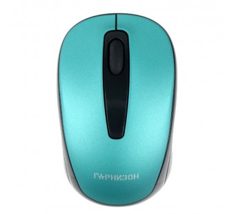 Мышь компьютерная беспроводная "Гарнизон" GMW-450-3, 2кн.+колесо кнопка, 1000DPI (голубой)#1622605