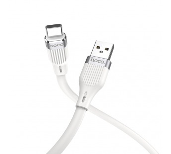 Кабель USB - Type-C Hoco U72, белый 1,2м#1646889