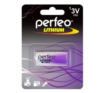 Батарейка Perfeo CR2/1BL Lithium(20)#1631524