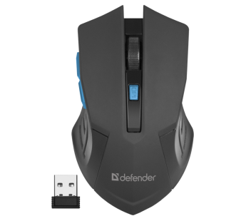 Мышь беспроводная Defender Accura MM-275 Черный#2107241