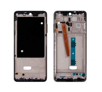 Рамка дисплея для Xiaomi Poco X3 Pro Черная (возможен дефект ЛКП)#2095254