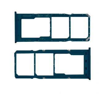 Держатель SIM для Samsung Galaxy M12 (M127F) Синий#2083031