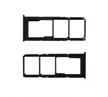 Держатель SIM для Samsung Galaxy M12 (M127F) Черный#2082053