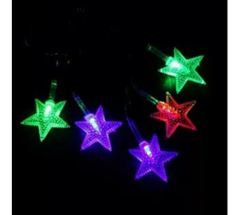 Гирлянда электрическая светодиодная "Звезда", 28 светодиодов, 4м, MIKS, в блистере /60/#1620405