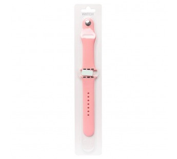 Ремешок - ApW для "Apple Watch 38/40/41 mm" Sport Band (S) (light pink) (107179)#1622523