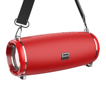 Портативная акустика Hoco HC2 (Bluetooth/USB/TF/FM/AUX) красный#1622363