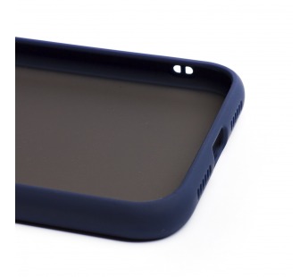 Чехол-накладка - PC041 для Apple iPhone XR (dark blue/black)#2086417