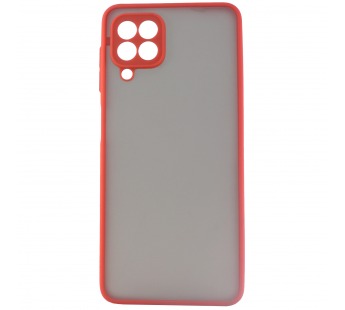 Чехол-накладка - PC041 для Samsung SM-A225 Galaxy A22 4G/SM-M225 Galaxy M22 (red/black)#1621906