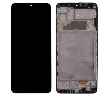 Дисплей для Samsung Galaxy A22 4G (A225F) модуль с рамкой Черный - OR (SP)#2081918