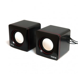 Компьютерная акустика Dialog Colibri AC-04UP (black/red) (50541)#1623722