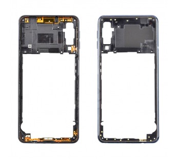Средняя часть для Samsung A750 Galaxy A7 (2018) (черный)#1733198