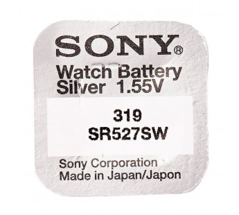 Элемент серебряно-цинковый Sony 319, SR527SW (10) (100) (26217)#1632056