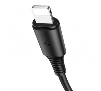 Кабель USB - Apple lightning Borofone BX47 Coolway, 100 см (black)(133794)#1984191